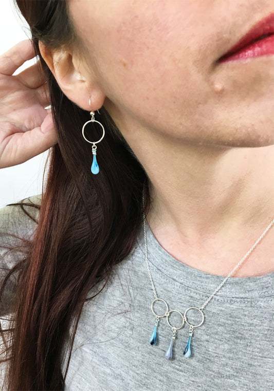 Meteorite Earrings
