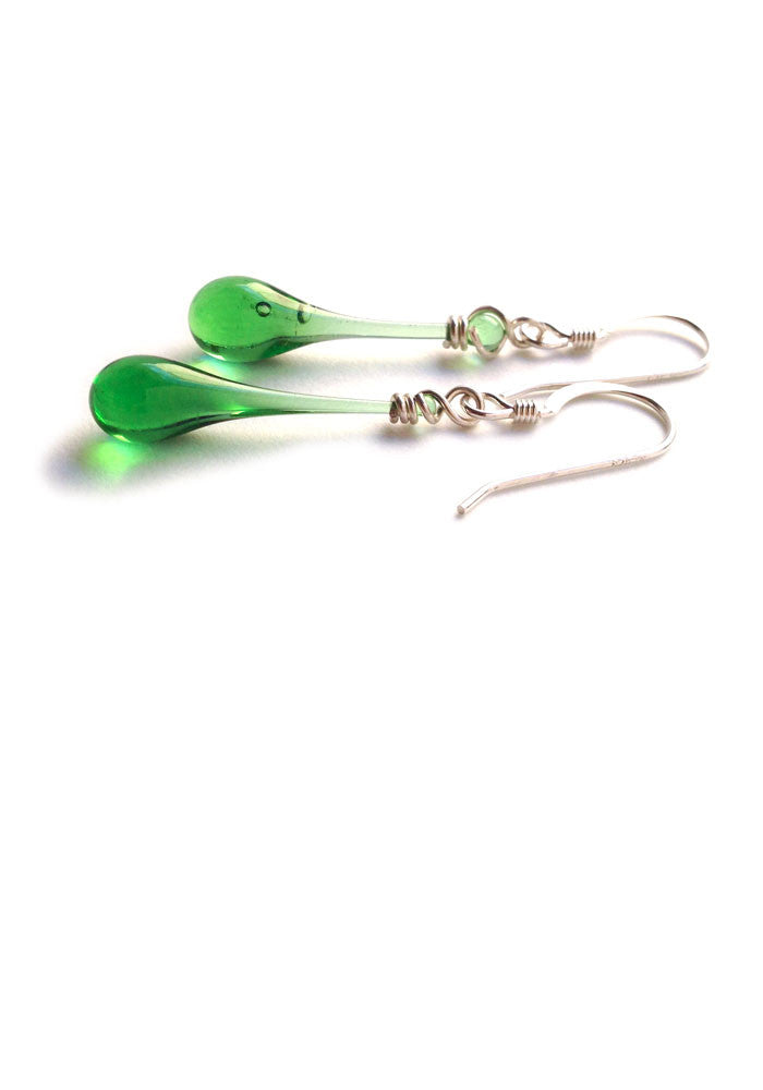 Solaris Glass Earrings - glass Earrings by Sundrop Jewelry