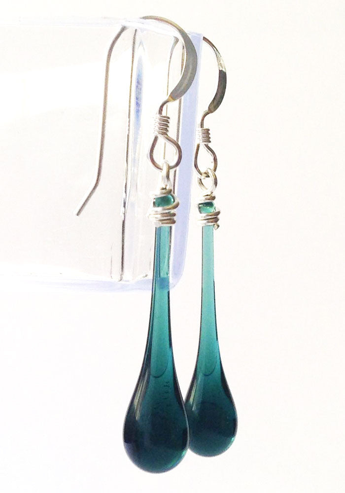 Teal Solaris Earrings - Sundrop Jewelry