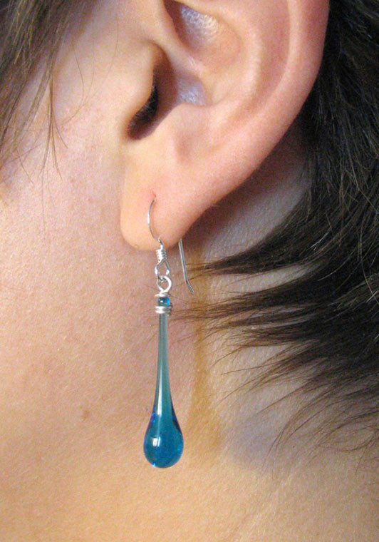 Teal Solaris Earrings - Sundrop Jewelry