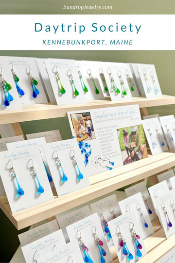 Daytrip Society in Kennebunkport Maine is now carrying Sundrop Jewelry