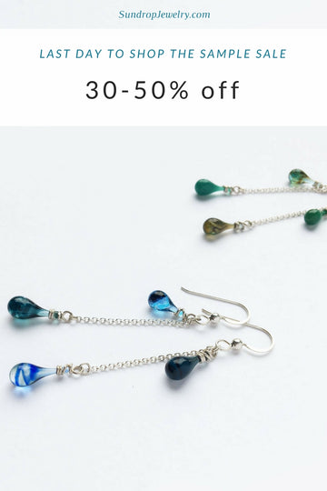 Last day to shop the sample sale at Sundrop Jewelry