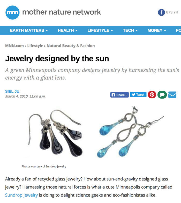 Mother Nature Network: Jewelry designed by the sun
