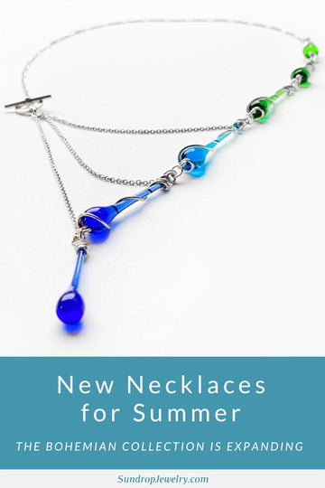New necklaces for summer