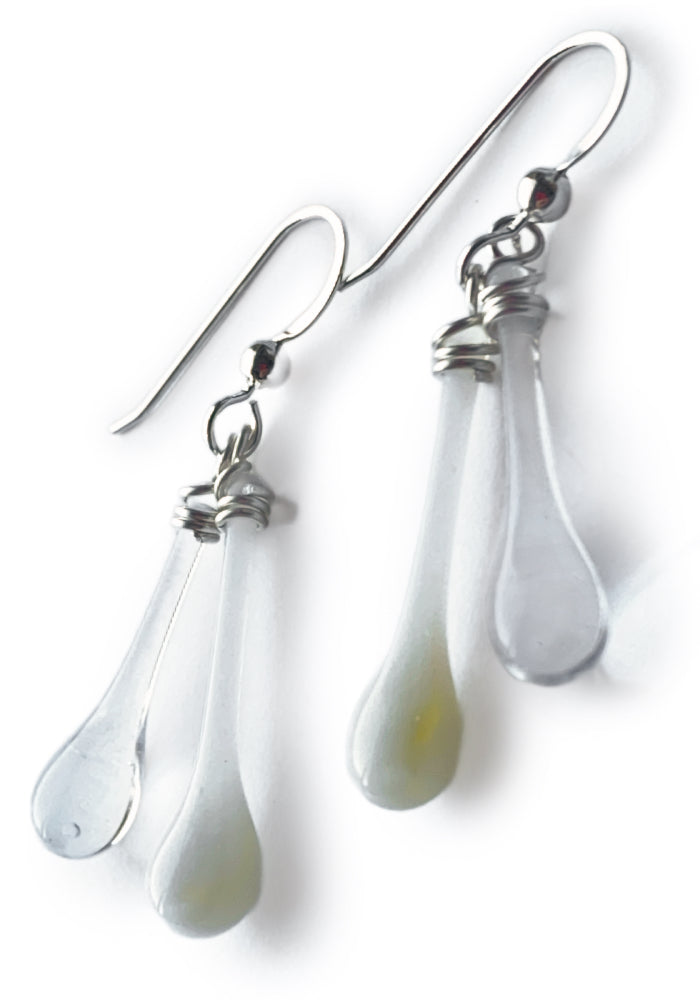 Duet Earrings "Cloudy with a chance of raindrops" - Sundrop Jewelry