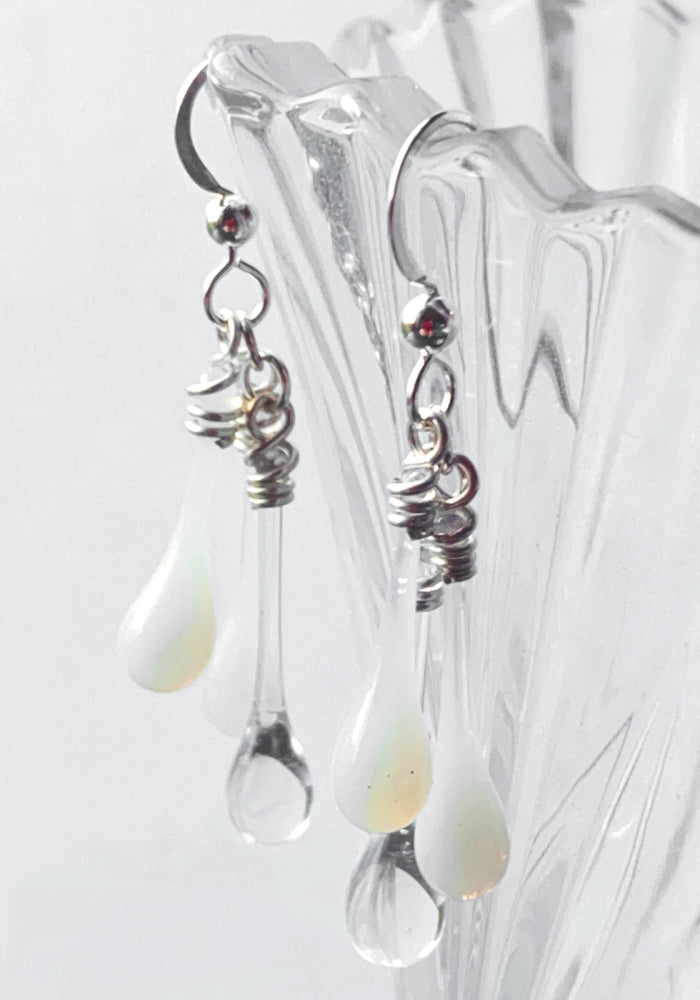 Trio Earrings "Cloudy with a chance of raindrops" - Sundrop Jewelry