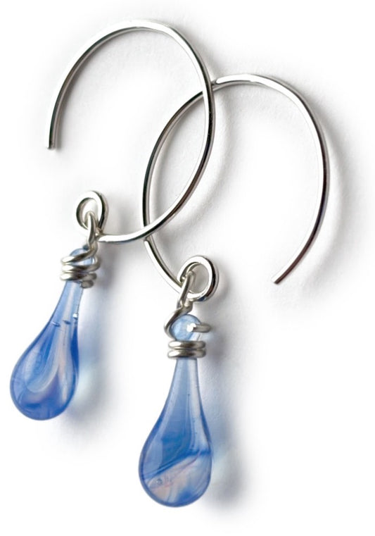 Blossoms Small Circle Earrings - Sundrop Jewelry