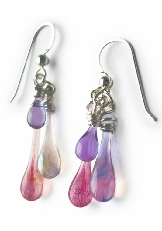 Cherry Blossom Trio Earrings - Sundrop Jewelry