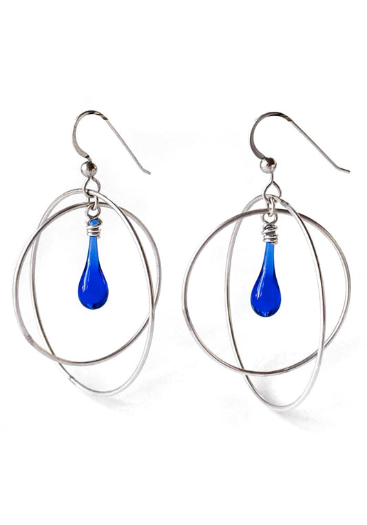 Gyroscope Earrings, large