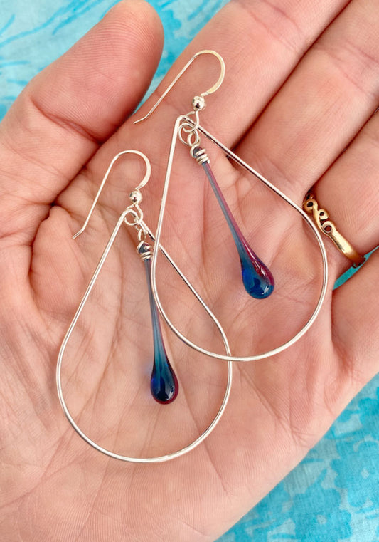 Morning Glory Laceleaf Earrings