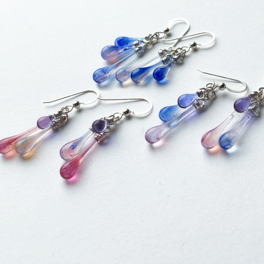 Cherry Blossom Trio Earrings - Sundrop Jewelry