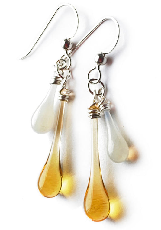 Sunlight and Moonlight Duet Earrings