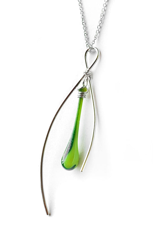 Sparkling Lime Inner Spark Pendant