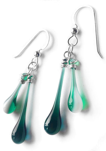 Ocean Foam Duet Earrings